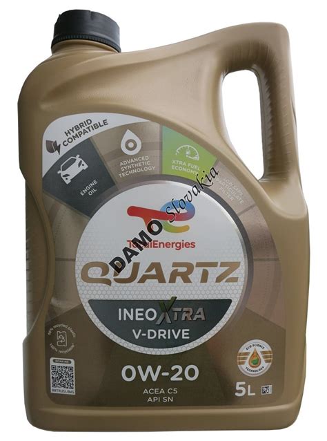 TOTAL QUARTZ INEO XTRA V DRIVE 0W 20 5l Motorové oleje sk