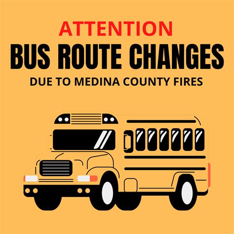 Bus Route Changes Due To Fires Medina Valley Independent School District