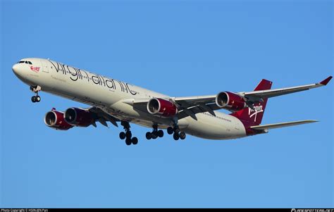 G VEIL Virgin Atlantic Airbus A340 642 Photo By HSIN JEN Pan ID