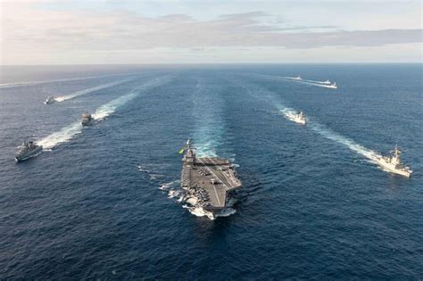 Five NATO Aircraft Carriers Engaged In Drills TECHNOLOGY AND EQUIPMENT