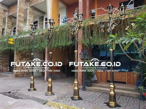 Lampu Tiang Taman Berkualitas Desain Unik Futake