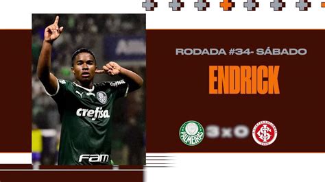 Vídeo Cartola 2023 Endrick do Palmeiras é o maior pontuador de