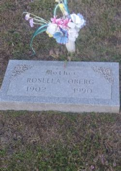 Rosella Amelia Kruger Oberg 1902 1990 Mémorial Find a Grave