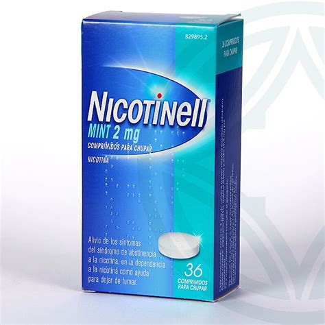 Nicotinell Mint Mg Comprimidos Para Chupar Abstinencia A La