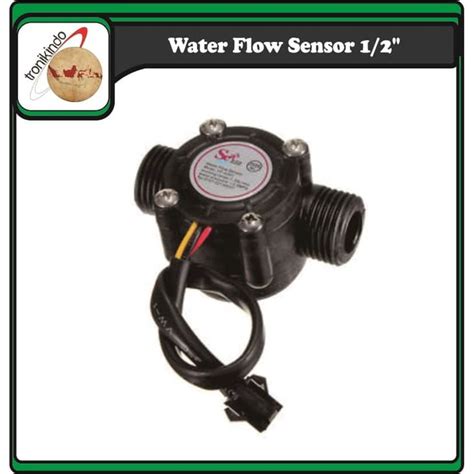 Jual Water Flow Sensor Flow Meter 1 2 1 30L Min Arduino Shopee Indonesia