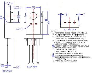 LM7810 Voltage Regulator Circuit Datasheet Pinout