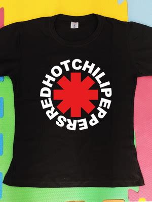 Baby Look Red Hot Chili Peppers Elo7 Produtos Especiais