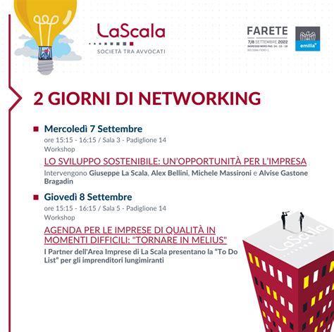 La Scala A Bologna Per Farete Sui Temi Della Sostenibilit E Dell