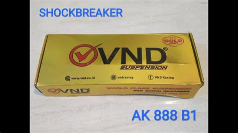 Unboxing Pemasangan Shockbreaker Vnd Ak B Di Motor Vario