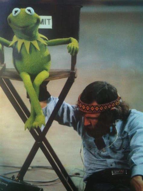 Jim Henson Puppeteering Kermit on Set of 'The Muppet Movie' - METAFLIX