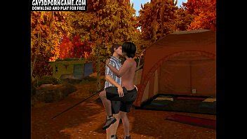 Estos dos tíos sexys en D están teniendo sexo anal mientras acampan