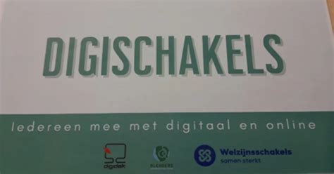 Digischakels Iedereen Mee Met Digitaal En Online