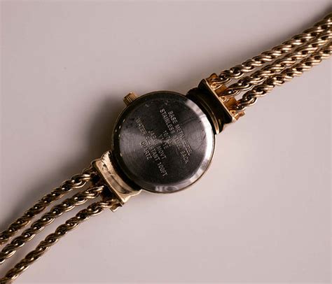 Anne Klein Ii Gold Tone Quartz Watch For Women Vintage Ladies Watch