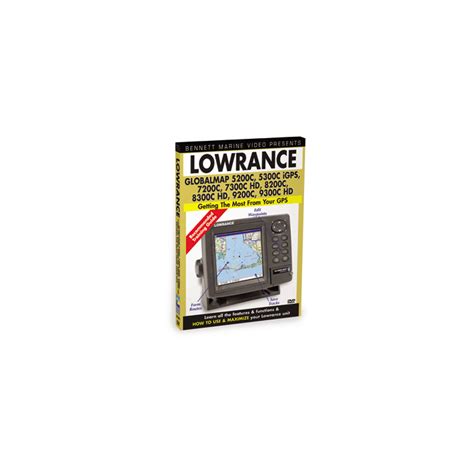 Bennett Training Dvd Lowrance Globalmap N Dvd Marinegroupstore