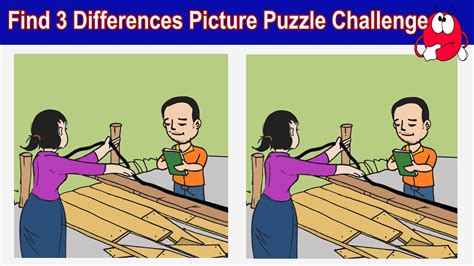 Find 3 Differences Picture Puzzle No66 Youtube