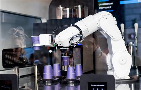 Robotic coffee baristas elbowing in at SFO