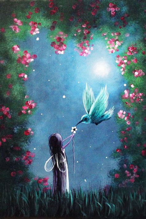 Fairy Love In 2021 Fairy Paintings Dreamy Art Art