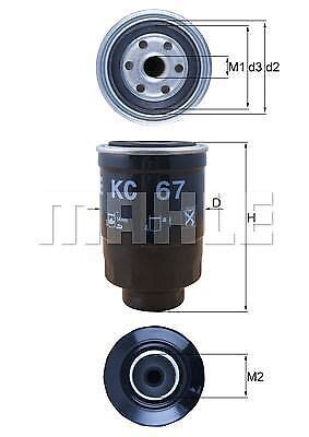 Knecht Kraftstofffilter Kraftstoff Filter Kc67 für Ford Nissan LDV LTI