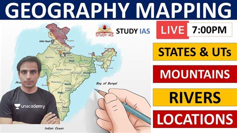 INDIA Mapping For UPSC Geography Through Maps UPSC Prelims 2020