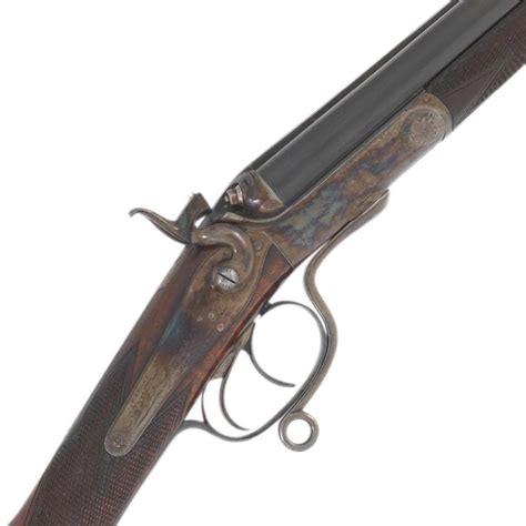 Sold At Auction A 410 Hammer Gun By W S Riley No 14025 With A