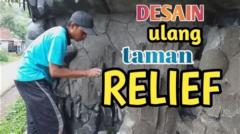 Cara Membuat Batu Taman Relief Dengan Mudah Youtube