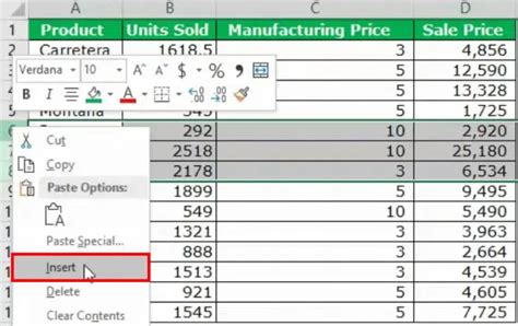 How To Insert Multiple Rows In Excel Easy Methods Geeksforgeeks