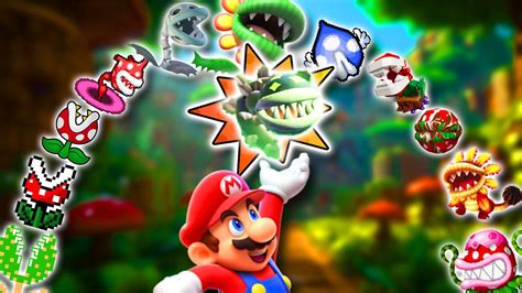 Every Piranha Plant From Super Mario Ever Yes Every Youtube