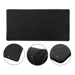 Mouse Pad Gamer Preto Speed Promo O Borda Costurada X Cm Largo