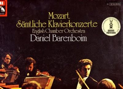 Popsike Mozart Piano Concertos Daniel Barenboim English Chamber