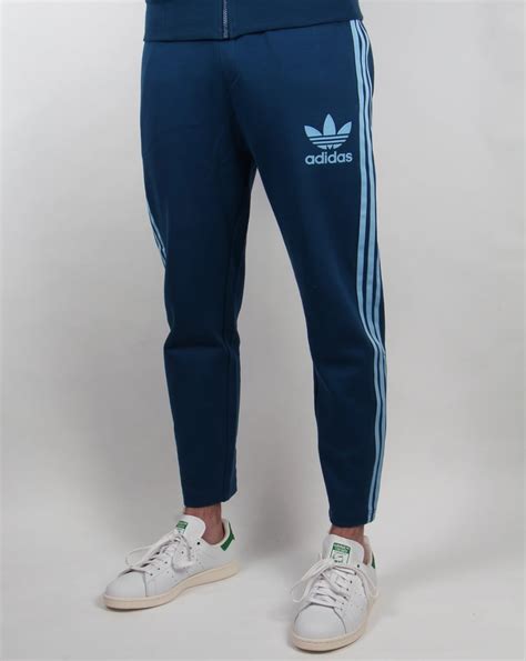 Adidas Originals 78 Length Track Pants Blueclear Bluebottomsmens