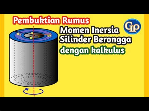 F Momen Inersia Silinder Berongga Dengan Kalkulus Pembuktian Rumus