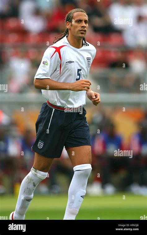 Rio Ferdinand England Manchester United Fc World Cup Nuremburg