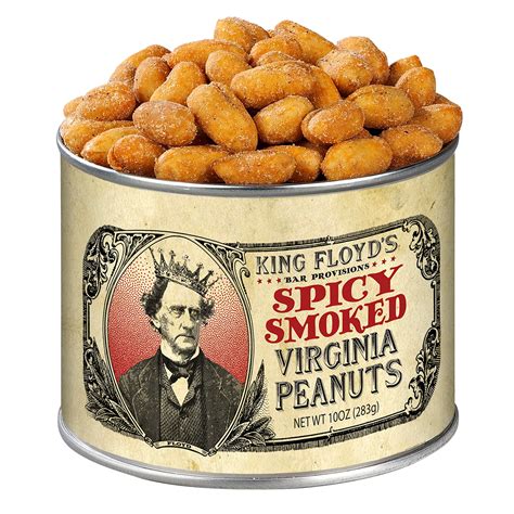 KING FLOYD'S Spicy Smoked Virginia Peanuts – King Floyd's Bar Provisions