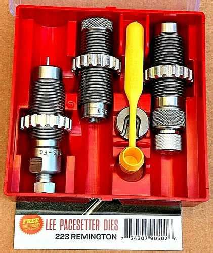 Lee Dies 223 Rem 556 Nato 3 Set Pacesetter Includes Shell Holder