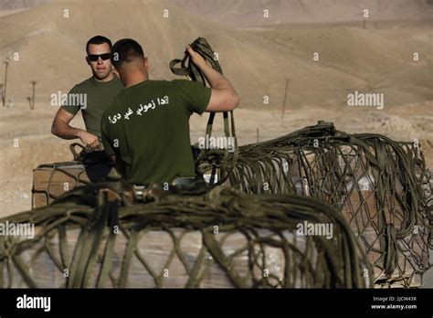 U S Marine Corps Lance Cpl Thomas A Branek Left And PFC Kevin A