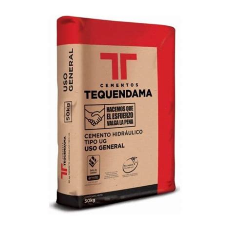 Bulto De Cemento Gris X 50kg Tequendama FerroIndustria