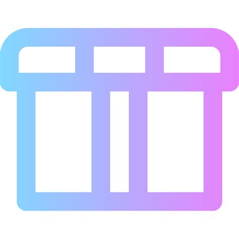 Package Super Basic Rounded Gradient Icon