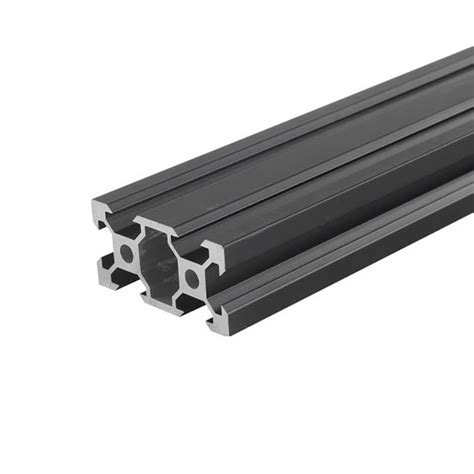 2040 V Slot Aluminium Extrusion Profile Black 1m ZENIX Store LLC