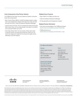 Cisco Partner Solution Profile Huneed PDF