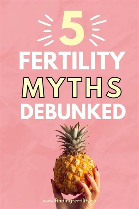 Top 5 Fertility Myths You Should Know About Finding Fertility Artofit