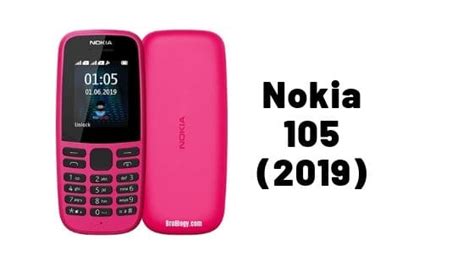 Nokia 105 (2019) Price, Specification - Broblogy.com - Tech News