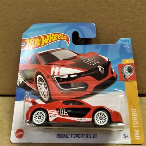 2023 HOT WHEELS Renault Sport RS 01 Short Card HW Turbo 134 250 Model Renault 3 62 PicClick UK
