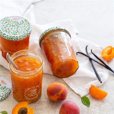 Recette Facile Confiture D Abricots La Vanille