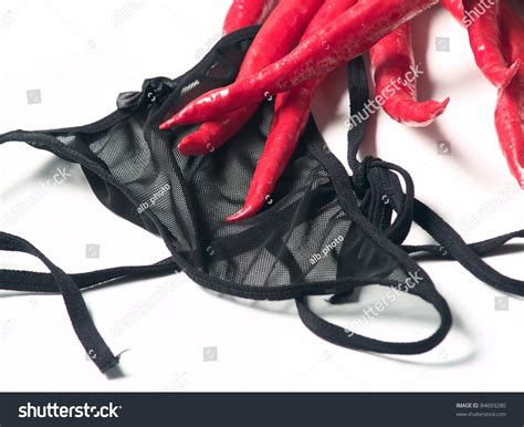 Sexy Red Hot Chili Peppers Panties Stock Photo Shutterstock