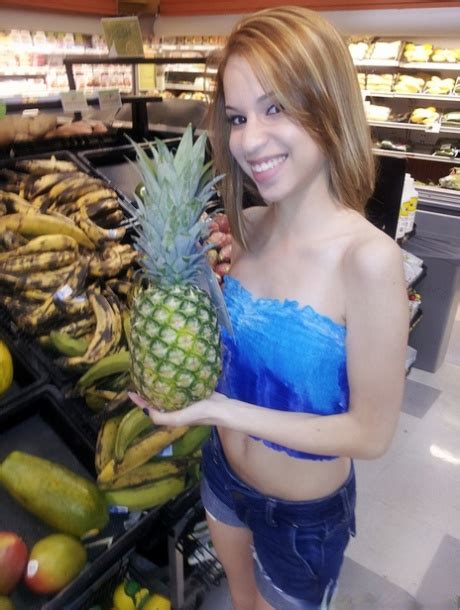 Adorable Petite Teen Mae Olsen Poses Naked In The Kitchen Sucks A Big Cock Coedcherry