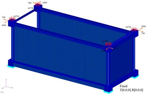Load and constraints condition. | Download Scientific Diagram