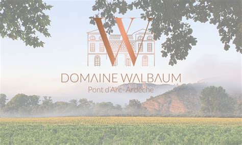 Domaine Walbaum Route Des Vins Vall E Du Rh Ne Vallon Pont D Arc