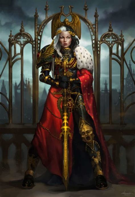 Inquisitor - Art by Gabriela Isache - 40K Gallery