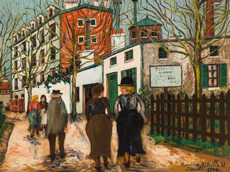 Sold At Auction Maurice Utrillo Maurice Utrillo French