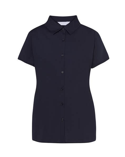 Formal Shirt For Women With Short Sleeves Basic Weight G M Size